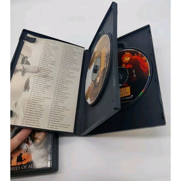 The Bible Collection 4 DVD Set & Jesus Of Nazareth Lot Of 2 Religious Dvds - Picture 9 of 16